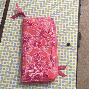 Vera Bradley Pink Floral Wallet